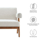 EEI-6504 Lyra Boucle Fabric Loveseat by Modway