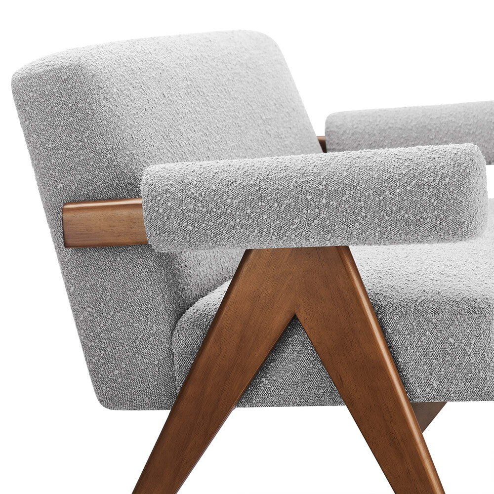 EEI-6504 Lyra Boucle Fabric Loveseat by Modway