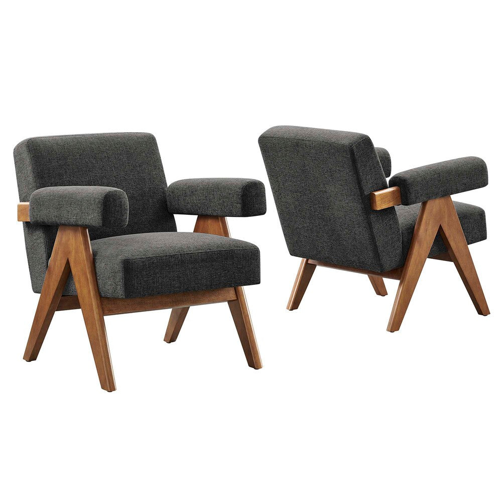 EEI-6704 Lyra Fabric Armchair Set of 2 by Modway