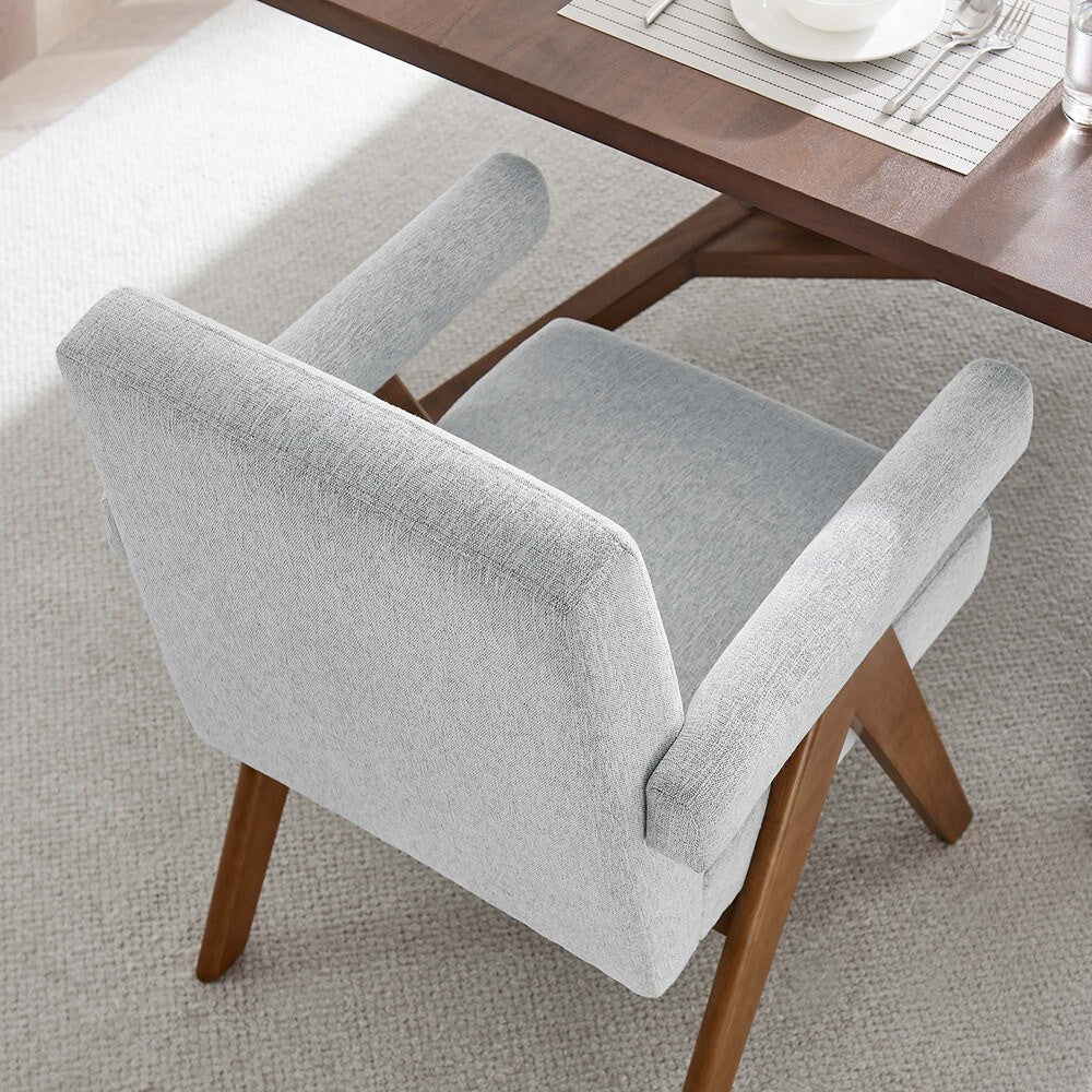 EEI-6507 Lyra Fabric Dining Room Chair Set of 2 by Modway