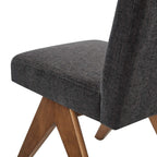 EEI-6509 Lyra Fabric Dining Room Side Chair Set of 2 by Modway