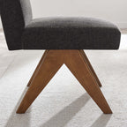 EEI-6509 Lyra Fabric Dining Room Side Chair Set of 2 by Modway