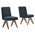 EEI-6509 Lyra Fabric Dining Room Side Chair Set of 2 by Modway