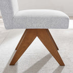 EEI-6509 Lyra Fabric Dining Room Side Chair Set of 2 by Modway