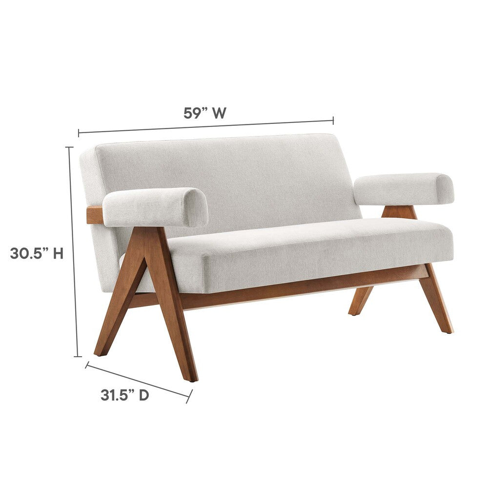 EEI-6505 Lyra Fabric Loveseat by Modway