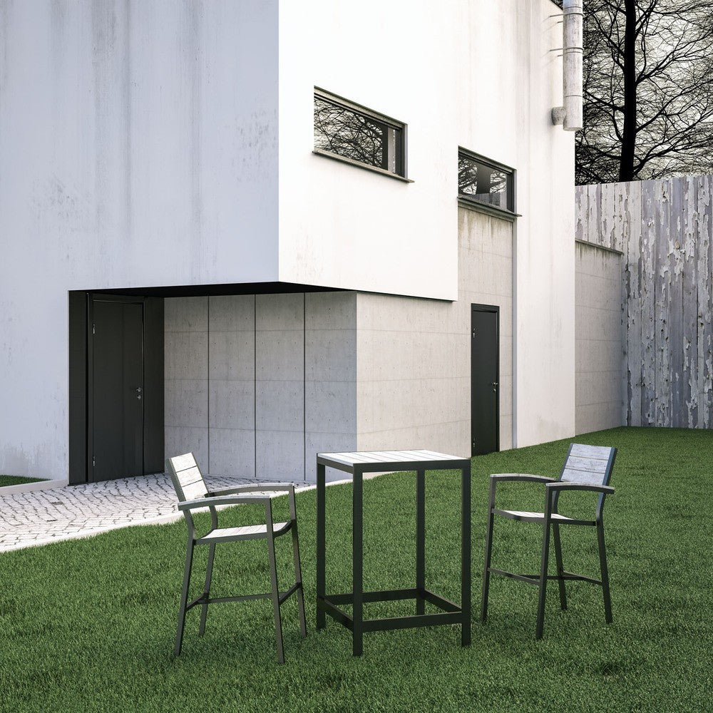 EEI-1754 Maine 3 Piece Outdoor Patio Dining Set by Modway