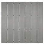 EEI-1507-BRN-GRY Maine 40" Outdoor Patio Dining Table by Modway