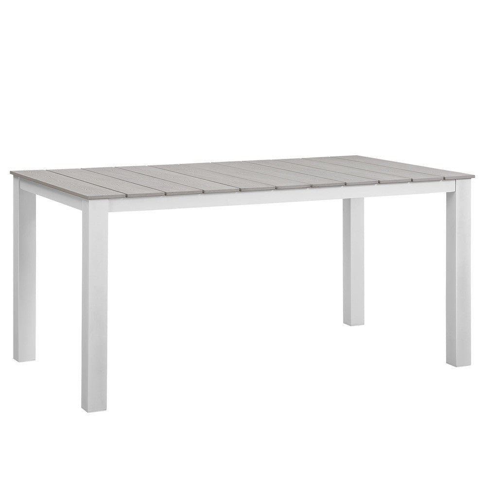 EEI-1508 Maine 63" Outdoor Patio Dining Table by Modway