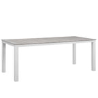 EEI-1509 Maine 80" Outdoor Patio Dining Table by Modway