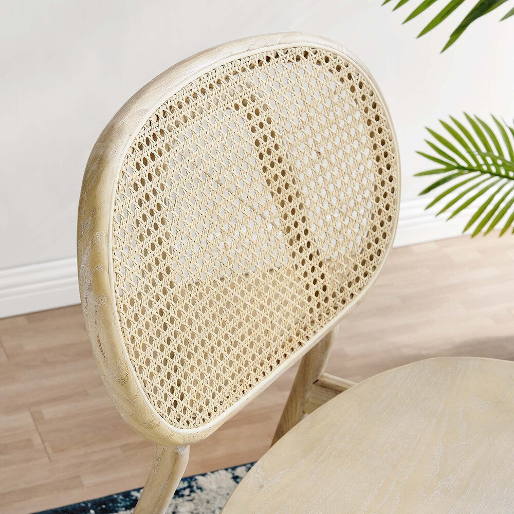 EEI-4649-GRY Malina Wood Dining Side Chair by Modway