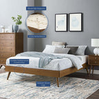 MOD-6231 Margo Wood King Platform Bed Frame by Modway