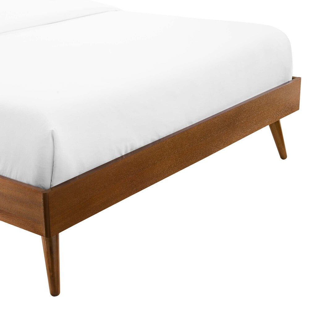 MOD-6228-WAL Margo Wood Twin Platform Bed Frame by Modway