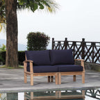 EEI-1822 Marina 2 Piece Outdoor Patio Teak Set by Modway
