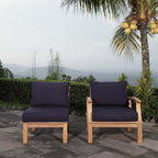 EEI-1823 Marina 2 Piece Outdoor Patio Teak Set by Modway