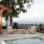 EEI-1475 Marina 3 Piece Outdoor Patio Teak Set by Modway