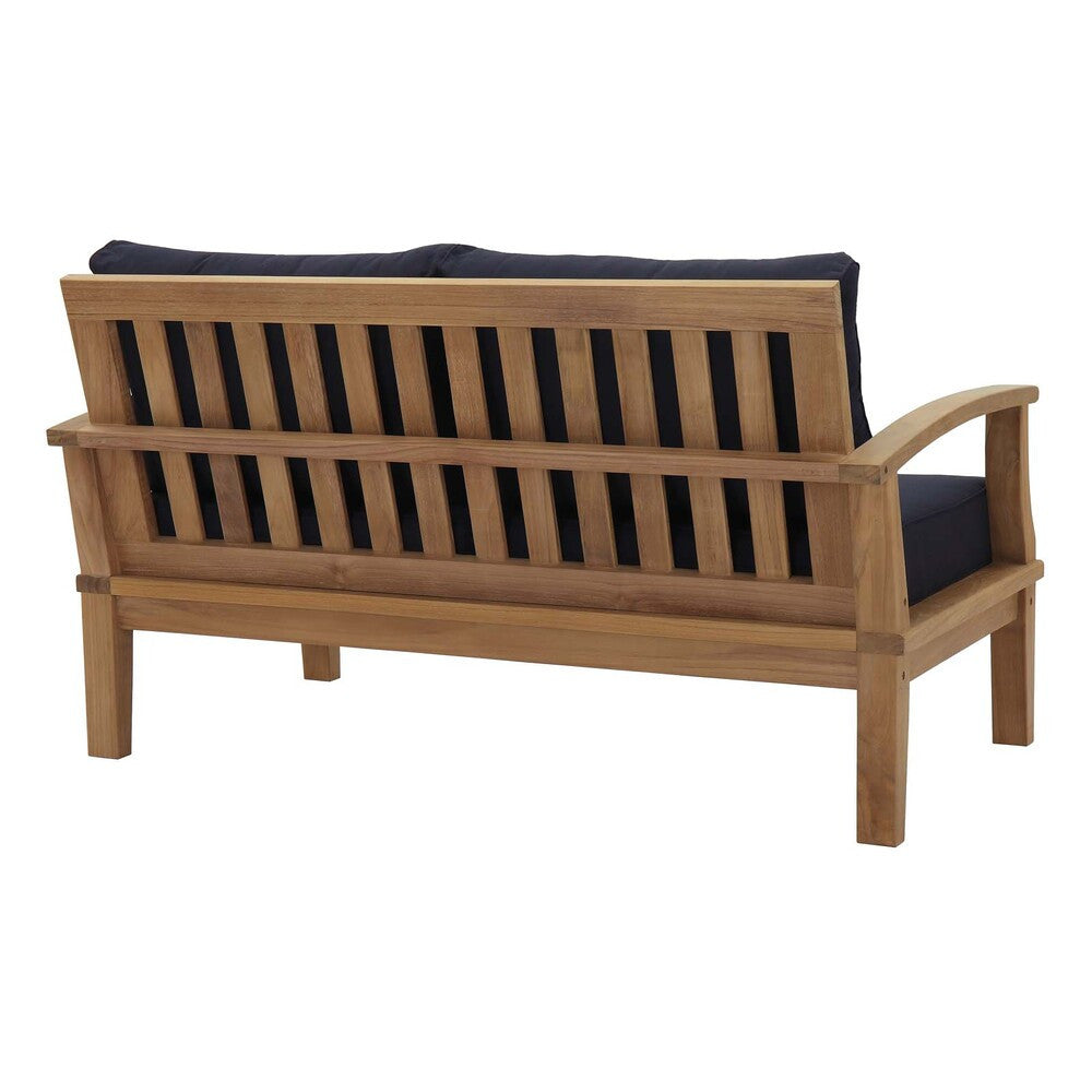 EEI-1469 Marina 4 Piece Outdoor Patio Teak Set by Modway