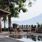 EEI-1472 Marina 5 Piece Outdoor Patio Teak Set by Modway