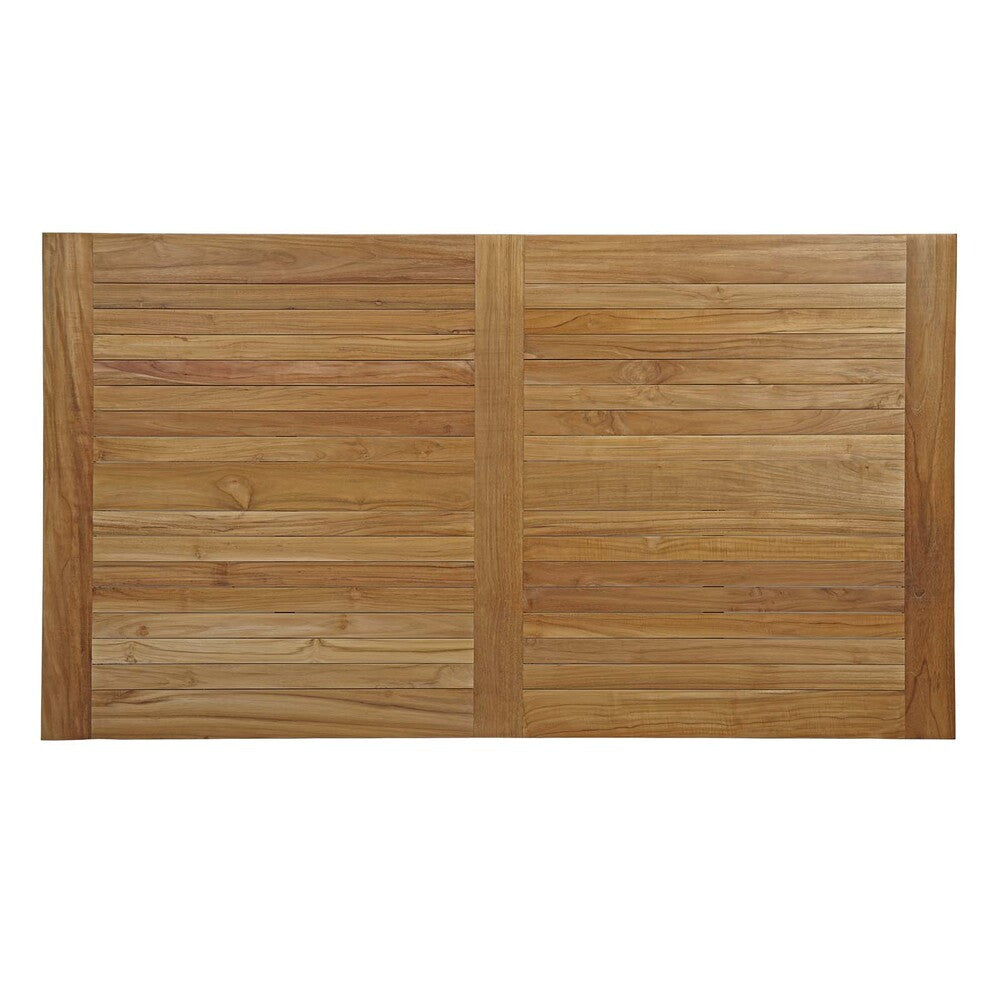 EEI-3204-NAT-SET Marina 9 Piece Outdoor Patio Teak Dining Set by Modway