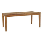 EEI-3281-NAT-SET Marina 9 Piece Outdoor Patio Teak Dining Set by Modway