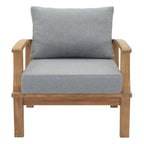 EEI-1143 Marina Outdoor Patio Teak Armchair by Modway