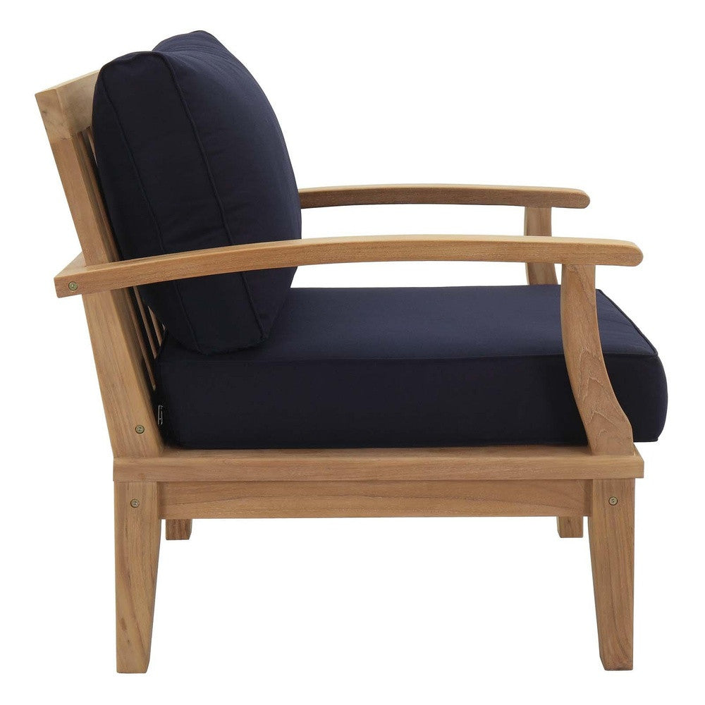 EEI-1143 Marina Outdoor Patio Teak Armchair by Modway