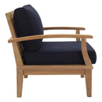 EEI-1143 Marina Outdoor Patio Teak Armchair by Modway