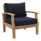 EEI-1143 Marina Outdoor Patio Teak Armchair by Modway