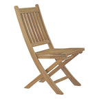 EEI-2702-NAT Marina Outdoor Patio Teak Folding Chair by Modway