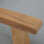 EEI-1148 Marina Outdoor Patio Teak Left-Facing Sofa by Modway