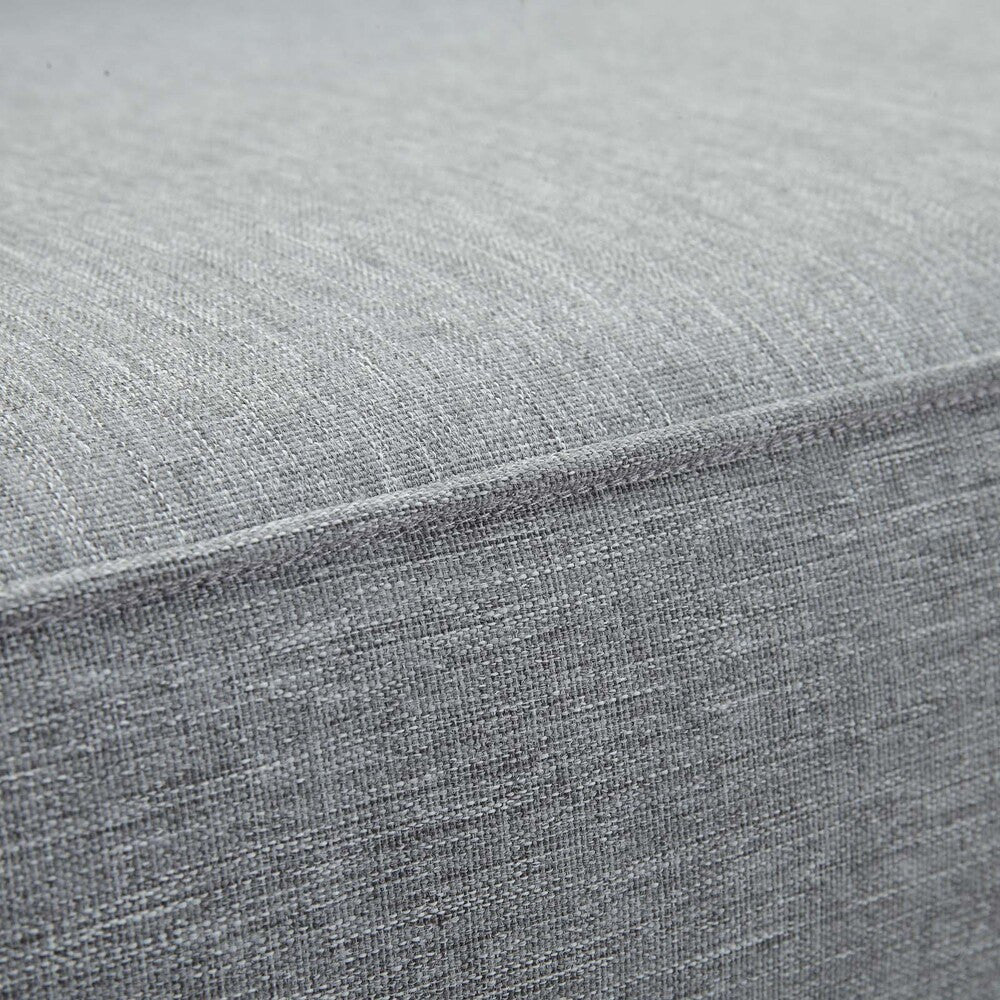 EEI-1148 Marina Outdoor Patio Teak Left-Facing Sofa by Modway