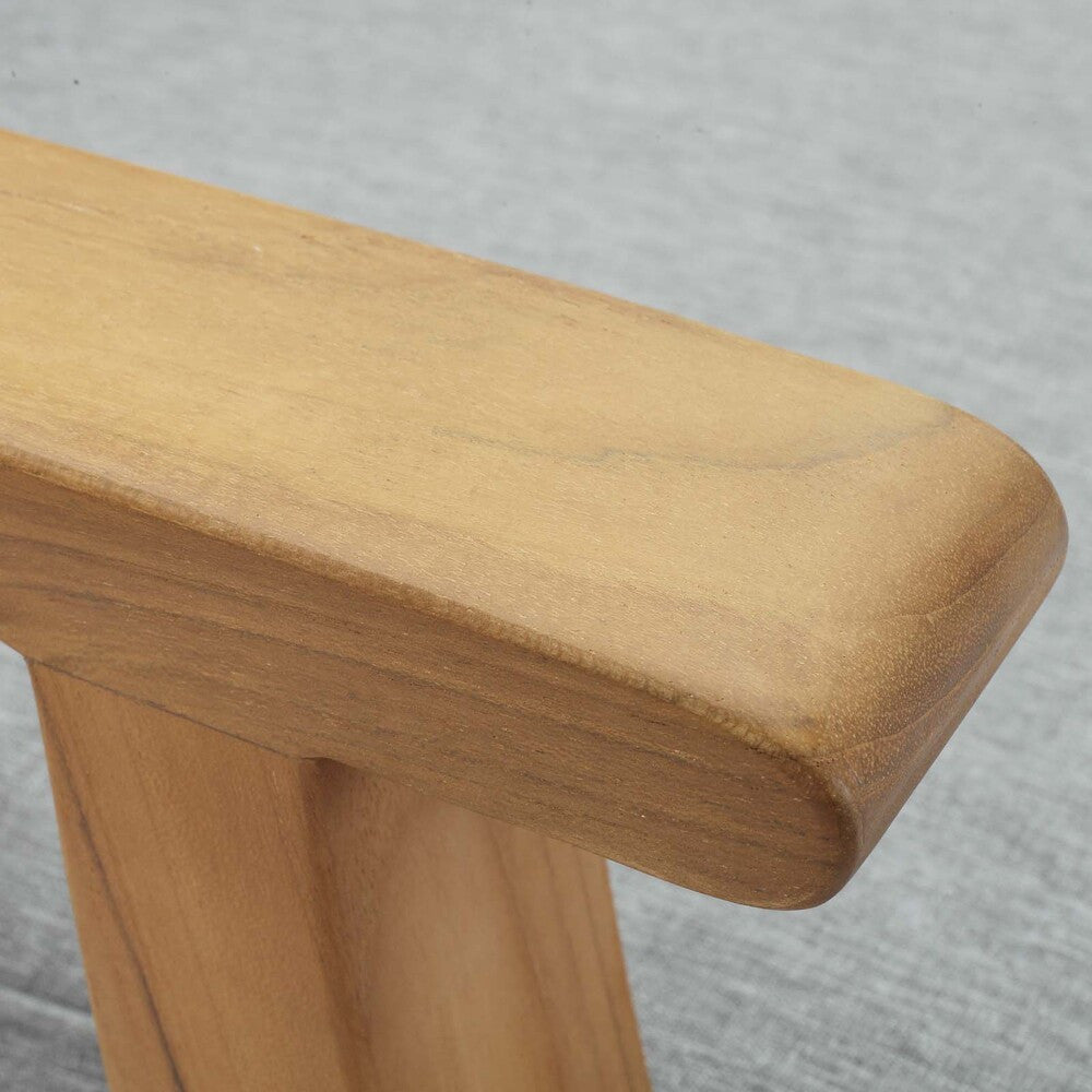 EEI-1144 Marina Outdoor Patio Teak Loveseat by Modway