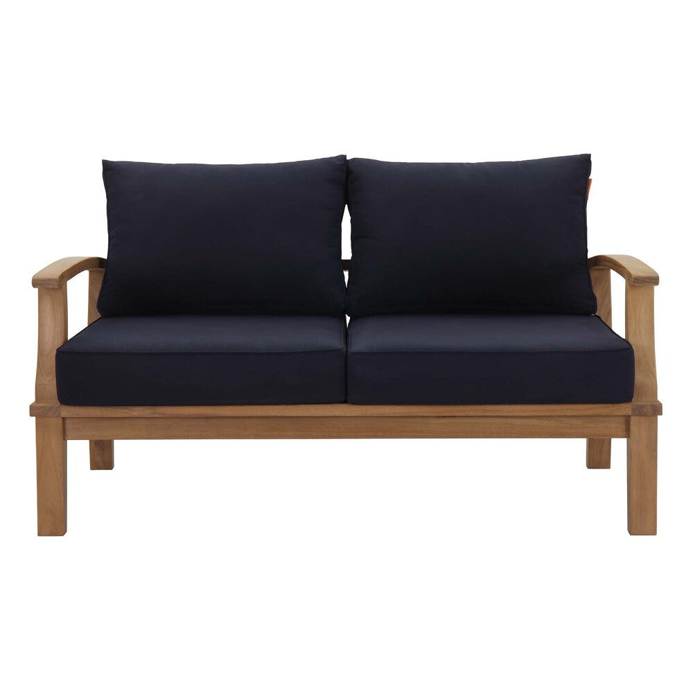 EEI-1144 Marina Outdoor Patio Teak Loveseat by Modway
