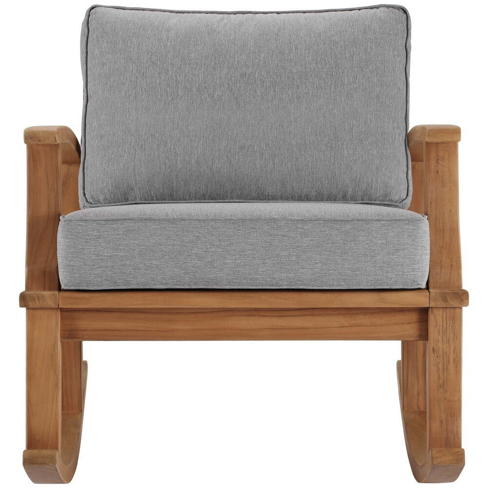 EEI-4177 Marina Outdoor Patio Teak Rocking Chair by Modway