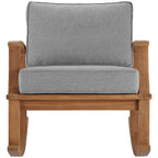 EEI-4177 Marina Outdoor Patio Teak Rocking Chair by Modway