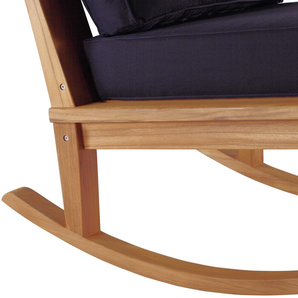 EEI-4177 Marina Outdoor Patio Teak Rocking Chair by Modway