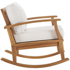 EEI-4177 Marina Outdoor Patio Teak Rocking Chair by Modway