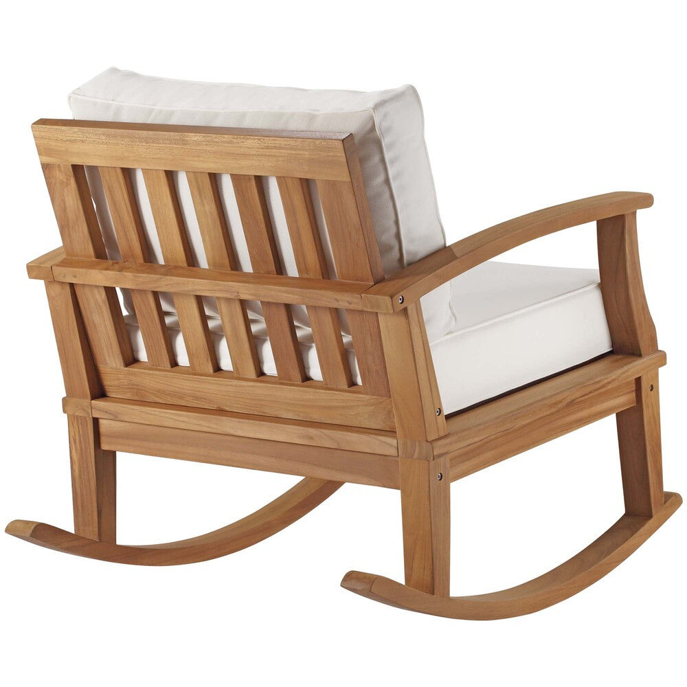 EEI-4177 Marina Outdoor Patio Teak Rocking Chair by Modway