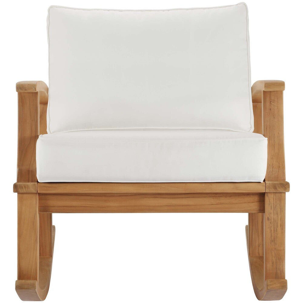EEI-4177 Marina Outdoor Patio Teak Rocking Chair by Modway