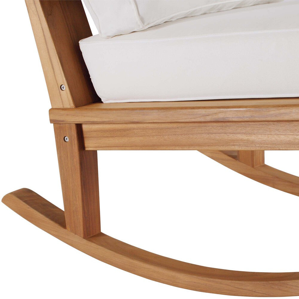 EEI-4177 Marina Outdoor Patio Teak Rocking Chair by Modway