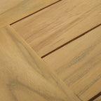 EEI-1155-NAT Marina Outdoor Patio Teak Side Table by Modway