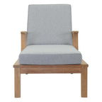 EEI-1151 Marina Outdoor Patio Teak Single Chaise by Modway