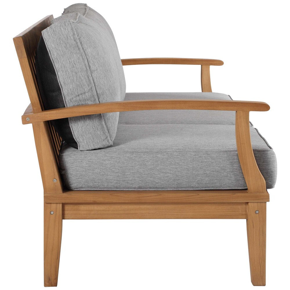 EEI-4176 Marina Outdoor Patio Teak Sofa by Modway
