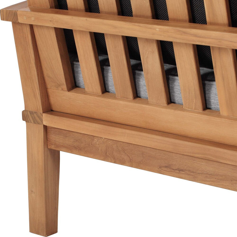 EEI-4176 Marina Outdoor Patio Teak Sofa by Modway