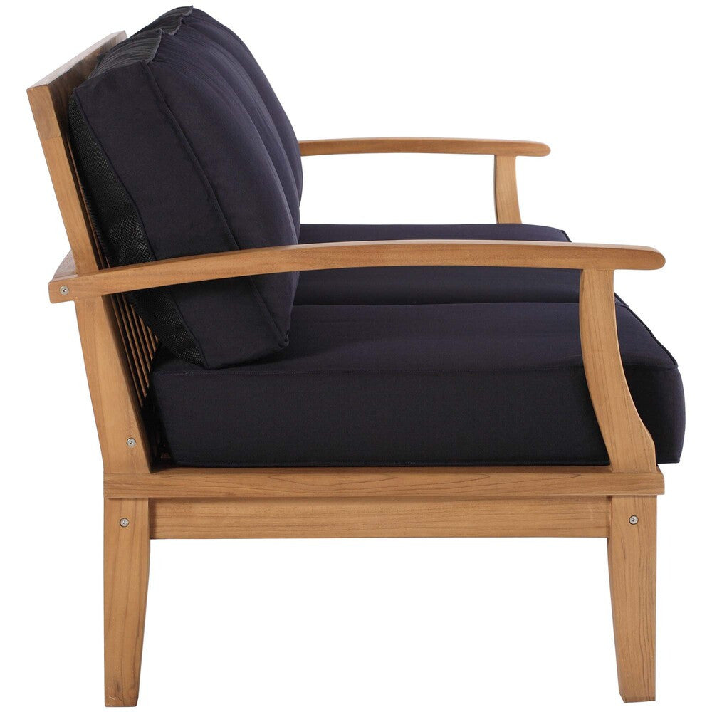 EEI-4176 Marina Outdoor Patio Teak Sofa by Modway