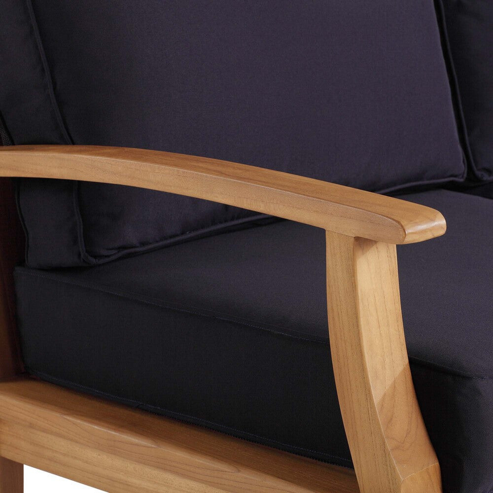 EEI-4176 Marina Outdoor Patio Teak Sofa by Modway