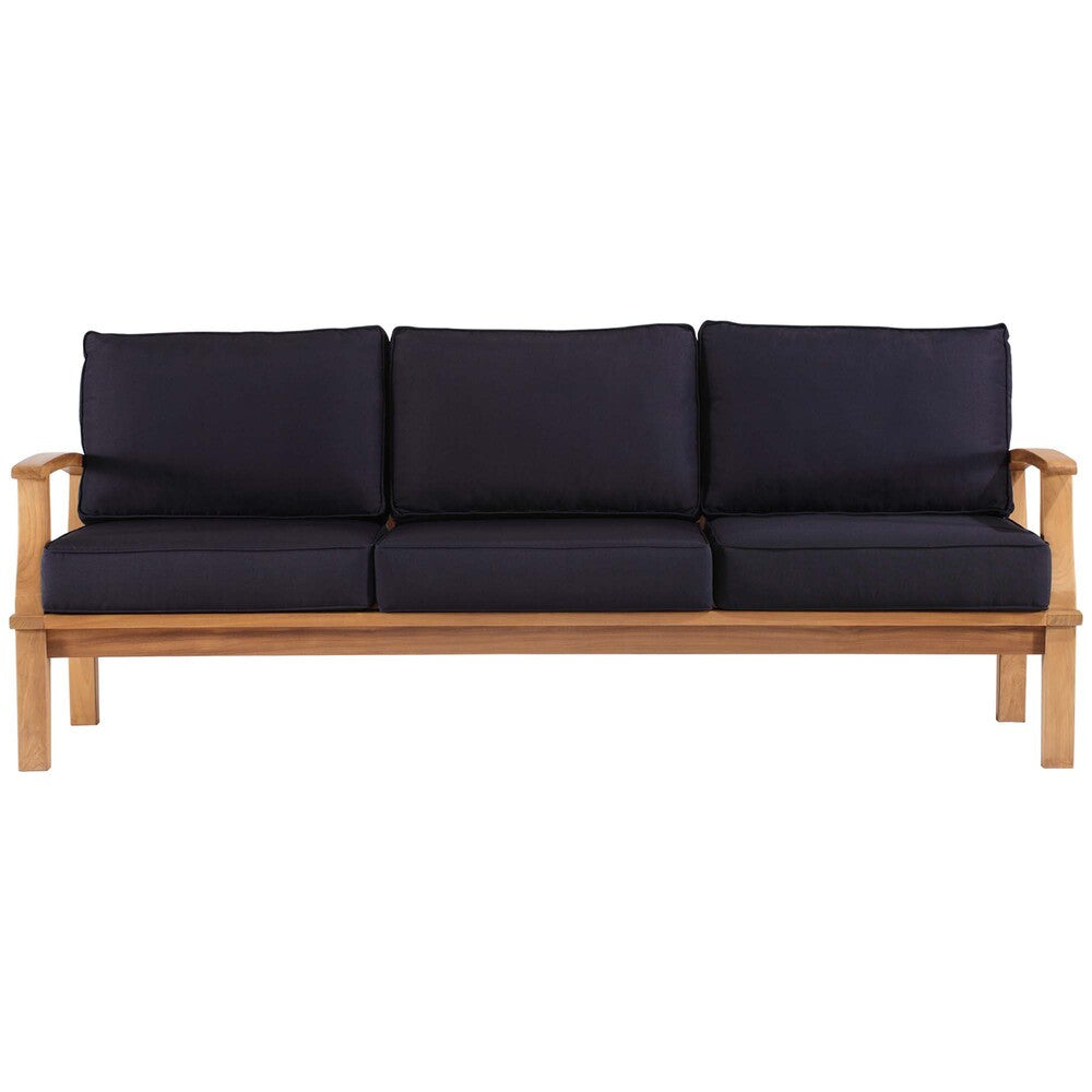 EEI-4176 Marina Outdoor Patio Teak Sofa by Modway