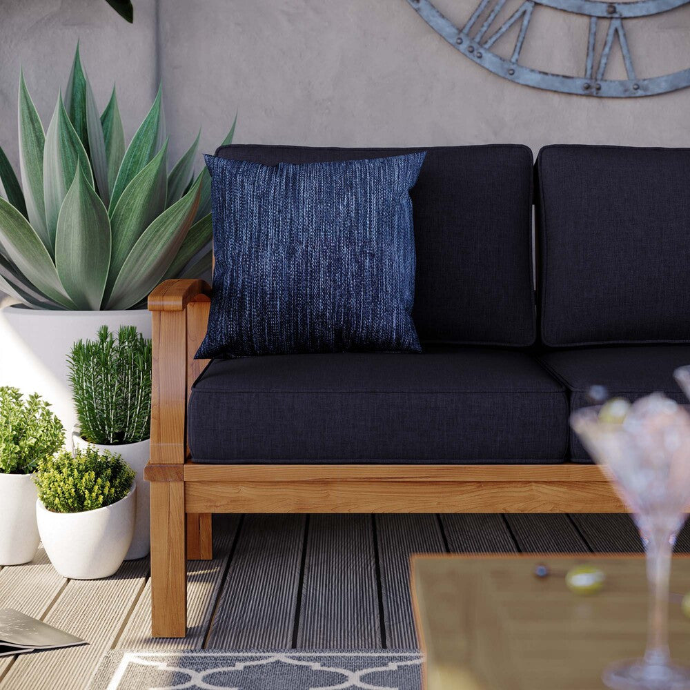 EEI-4176 Marina Outdoor Patio Teak Sofa by Modway