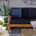 EEI-4176 Marina Outdoor Patio Teak Sofa by Modway
