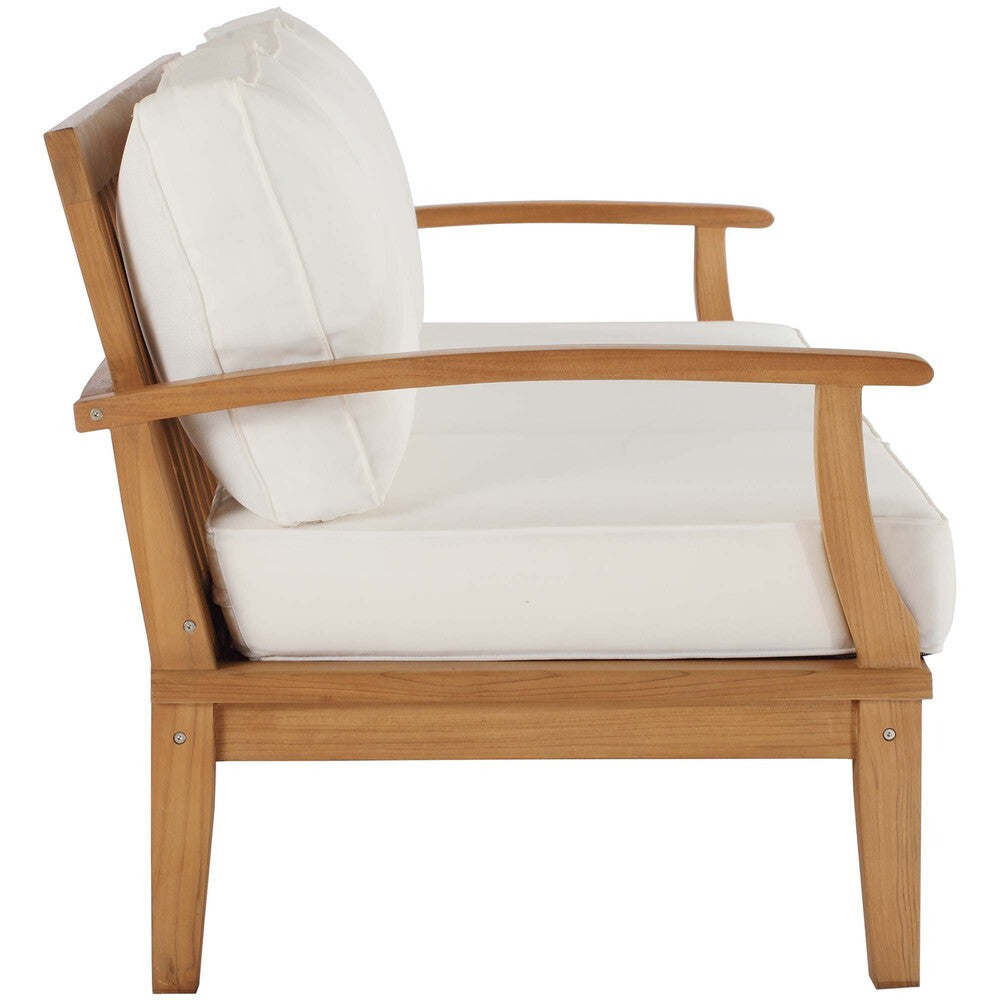 EEI-4176 Marina Outdoor Patio Teak Sofa by Modway