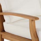 EEI-4176 Marina Outdoor Patio Teak Sofa by Modway